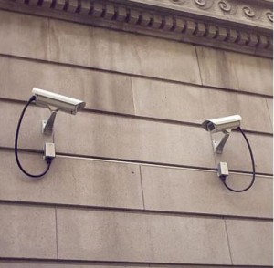 Double External CCTV with Motor